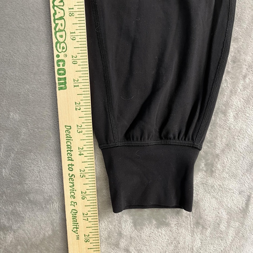 Lululemon Align Jogger Pants Womens 6 Black High Rise‎ Cuffed Pockets Yoga - Picture 7 of 8